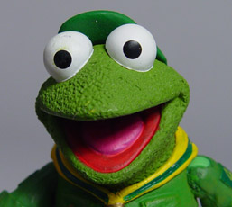 robin the frog plush