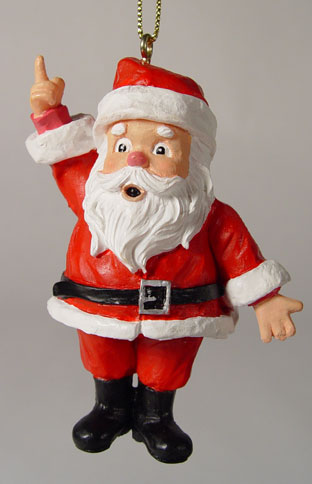 claus santa without year ornaments spotlight