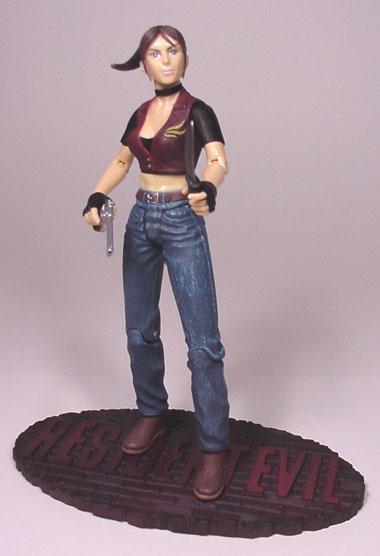 Action Figure Claire Redfield E Zombie Cop Resident Evil 2