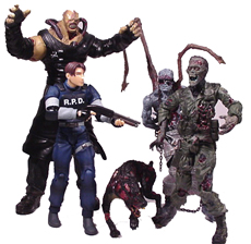 resident evil action figures