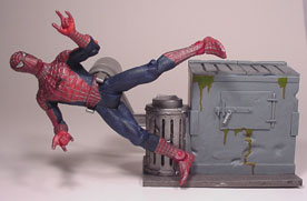 Leaping Spidey action figure