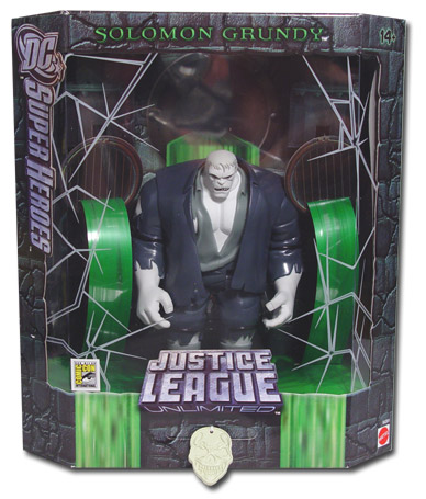 JLU Solomon Grundy action figure