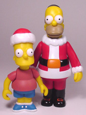 Simpsons action figures