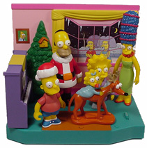Simpsons action figures