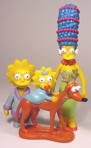 Simpsons action figures