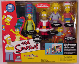 Simpsons action figures