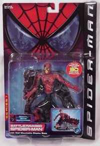 Battle-Ravaged Spider-Man action figure