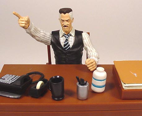 J. Jonah Jameson action figure