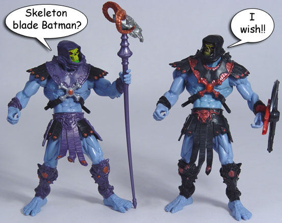 Spin Blade Skeletor action figure