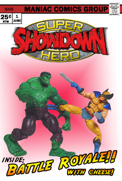 super hero showdown game