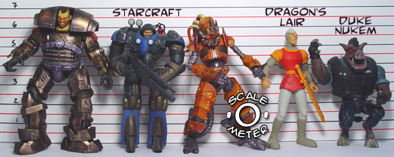 unreal universe action figures