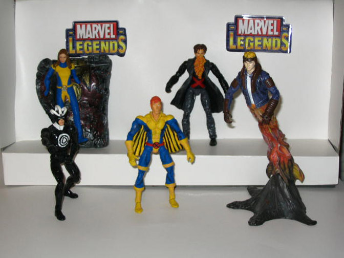 The new XMen Legends II box set includes Banshee Phasing Action Shadowcat