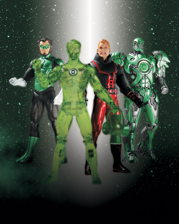 GREEN LANTERN SERIES 4 ACTION FIGURES