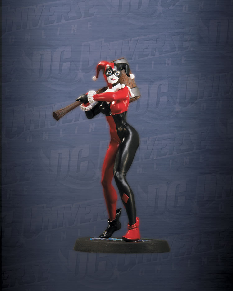 DC UNIVERSE ONLINE STATUE: HARLEY QUINN