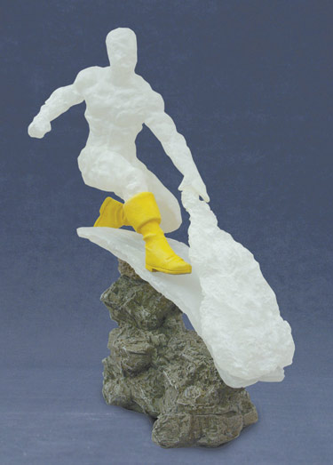 Silver Age Iceman Statue