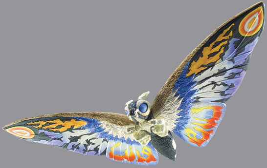 6.5-inch Rainbow Mothra action figure