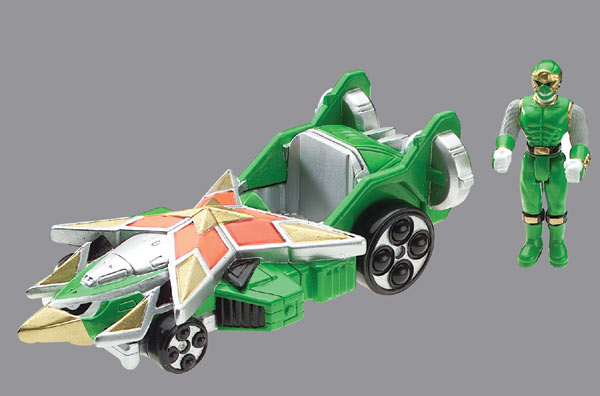 Power Rangers Action Racer - Samurai Star