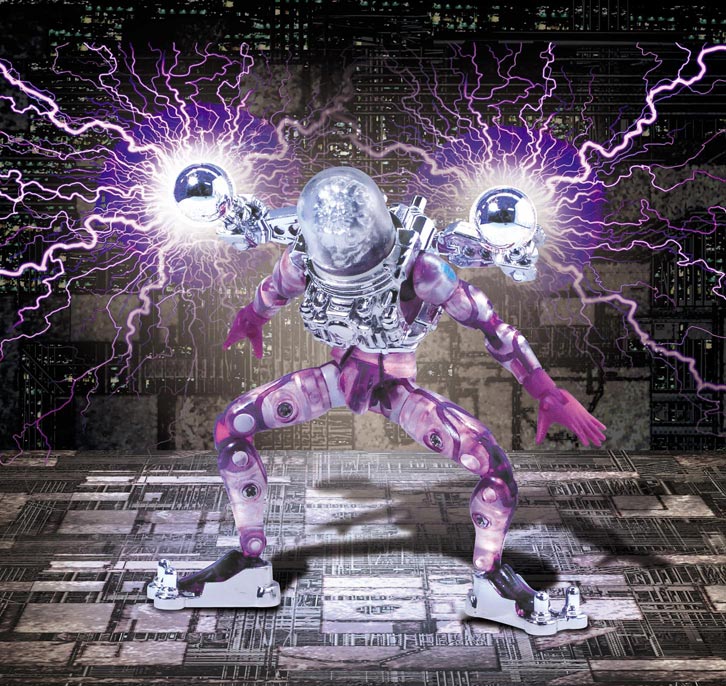 Microman Acroyear Force Voltech action figure