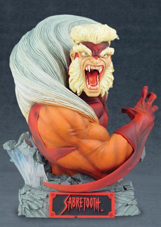 ROGUES GALLERY: SABRETOOTH BUST