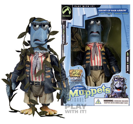 ghost of sam arrow - muppets action figure
