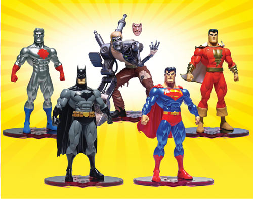 superman/batman action figures