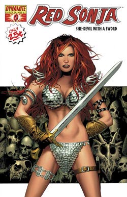 red sonja comic book