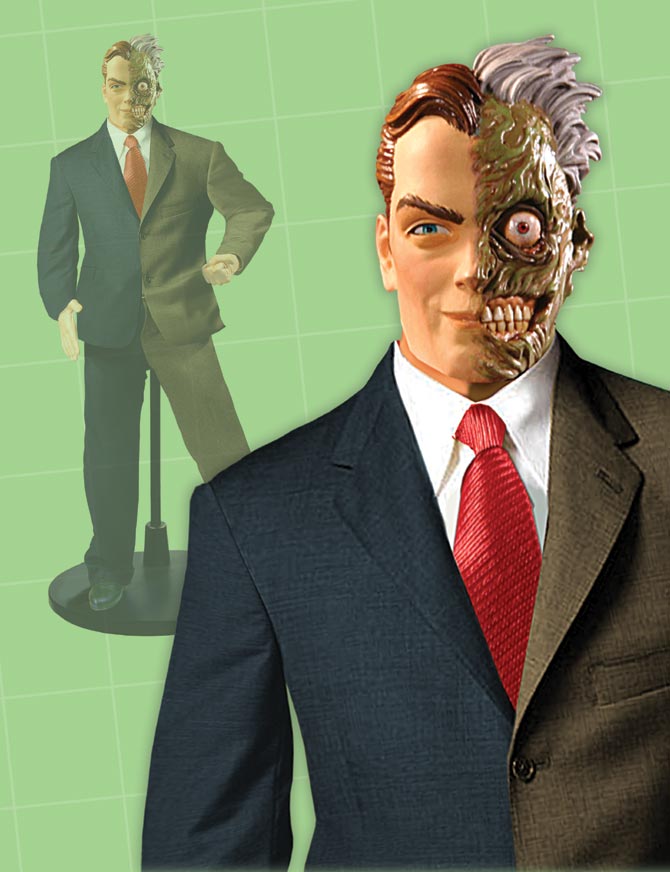 Two-Face 13-inch Deluxe Collector Figure