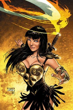 xena comic book cover