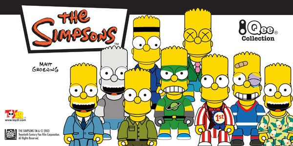Bart Simpson 3-inch Qees Mania Series 2