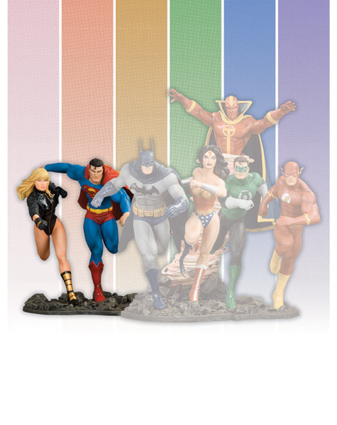 JLA BUILD-A-SCENE STATUE: PART 2