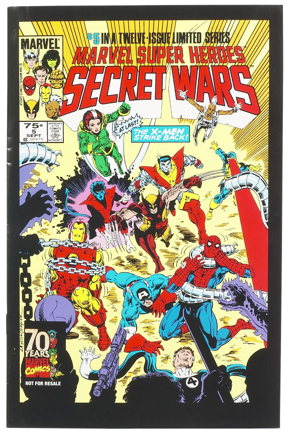 Hasbro marvel secret wars action figures