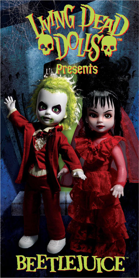 Living Dead Dolls: Beetlejuice & Lydia
