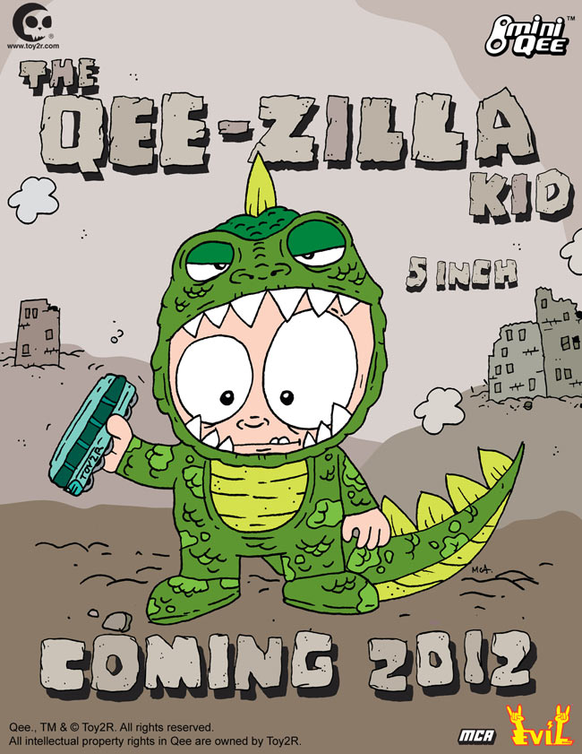 MCA's 5 Inch Qee-Zilla Kid Mini Qee Teaser