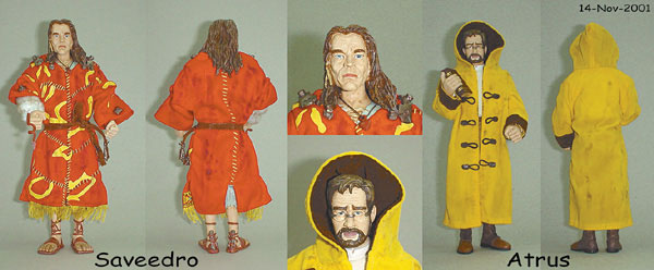 Myst iii action figures