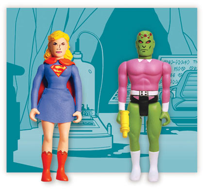 POCKET SUPER HEROES SERIES 2: SILVER AGE SUPERGIRL & BRAINIAC