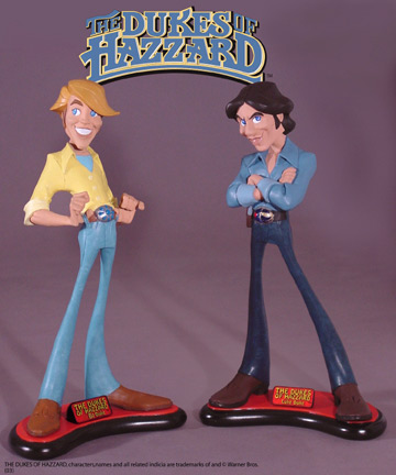 dukes of hazzard maquettes