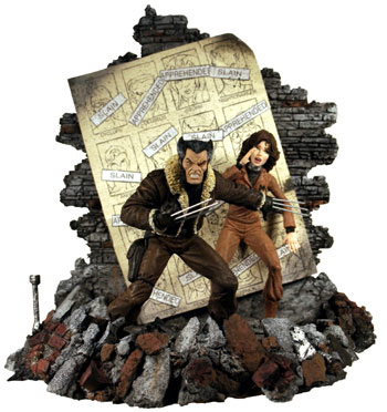 dynamic forces diorama statue
