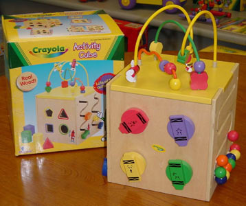 crayola activity cube