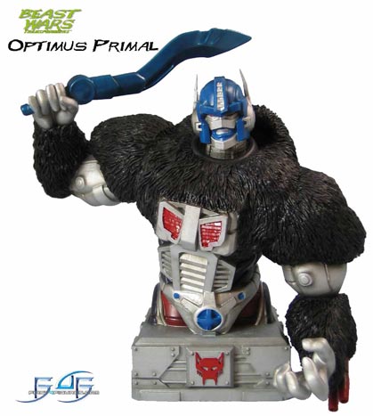 Beast Wars Optimus Primal Bust