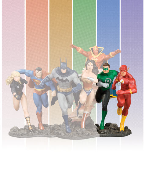 JLA BUILD-A-SCENE STATUE: PART 3