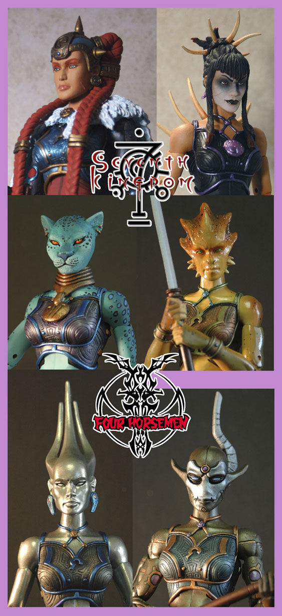 Queen Alluxundra action figure and variants