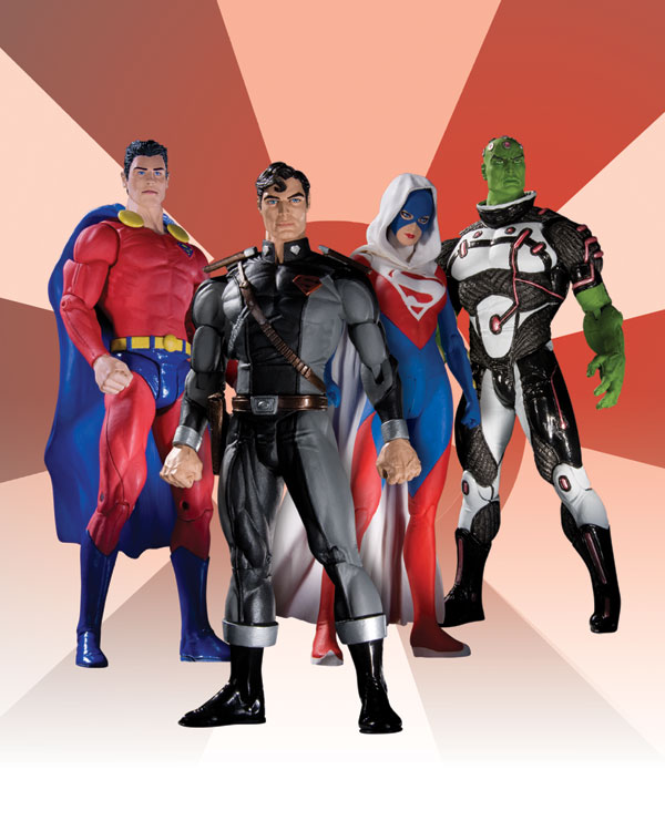 SUPERMAN: NEW KRYPTON SERIES 1 ACTION FIGURES