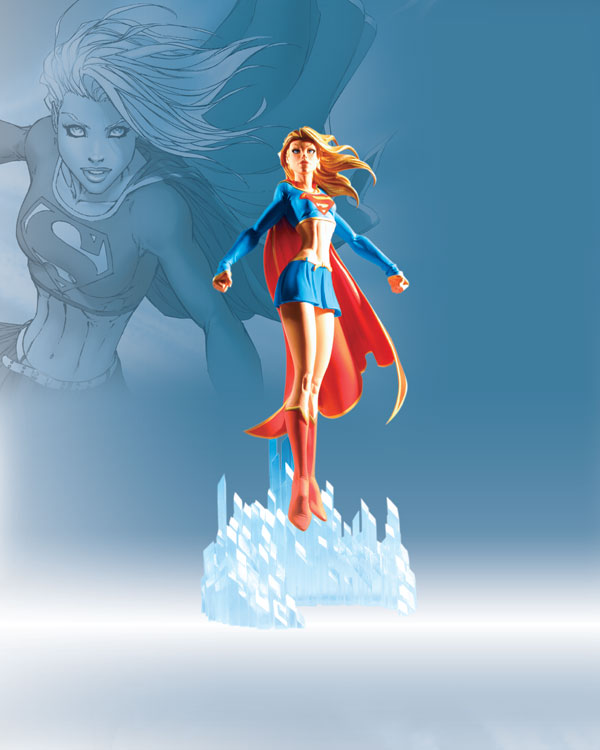 SUPERGIRL MINI STATUE