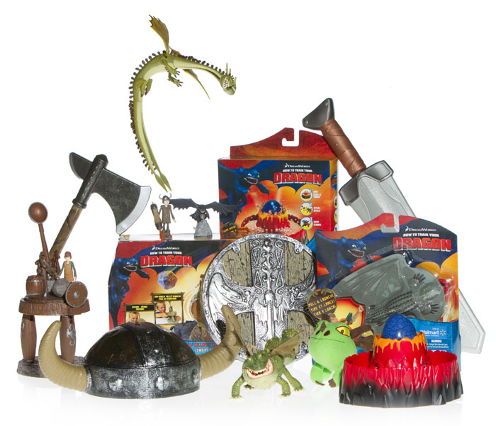 toys from How to Train Your Dragon