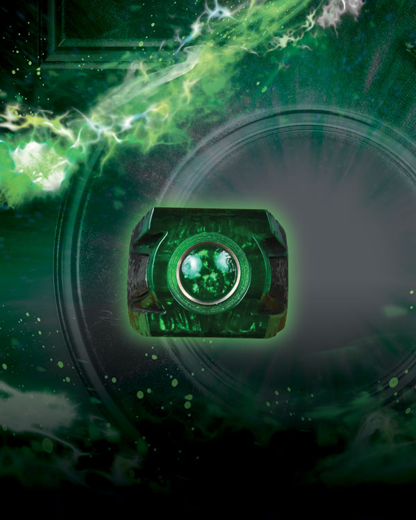 green lantern ring prop. GREEN LANTERN (MOVIE): GREEN