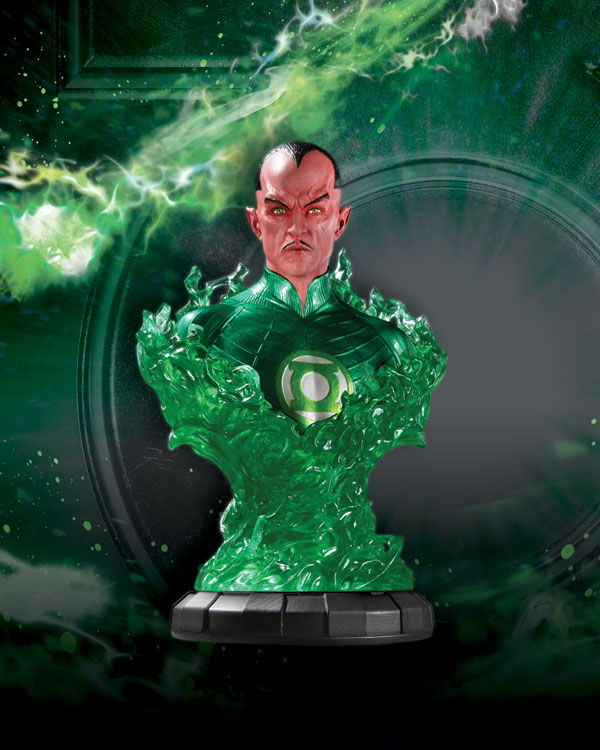 GREEN LANTERN (MOVIE): 1:4 SCALE SINESTRO DELUXE BUST