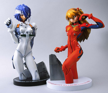 Neon Genesis Evangelion Statues