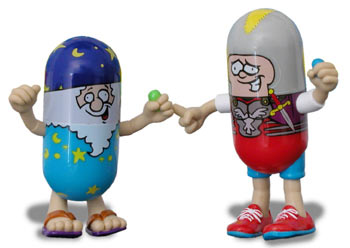 Mighty Beanz BendEms Figures