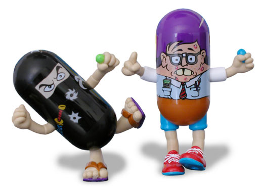 Mighty Beanz BendEms Figures