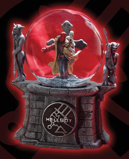 HELLBOY MOVIE MOTION GLOBE